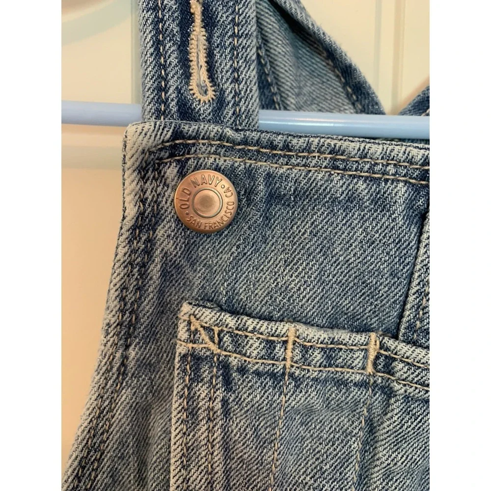 Old Navy Overall Denim Dress Girl‎ Size XS 5